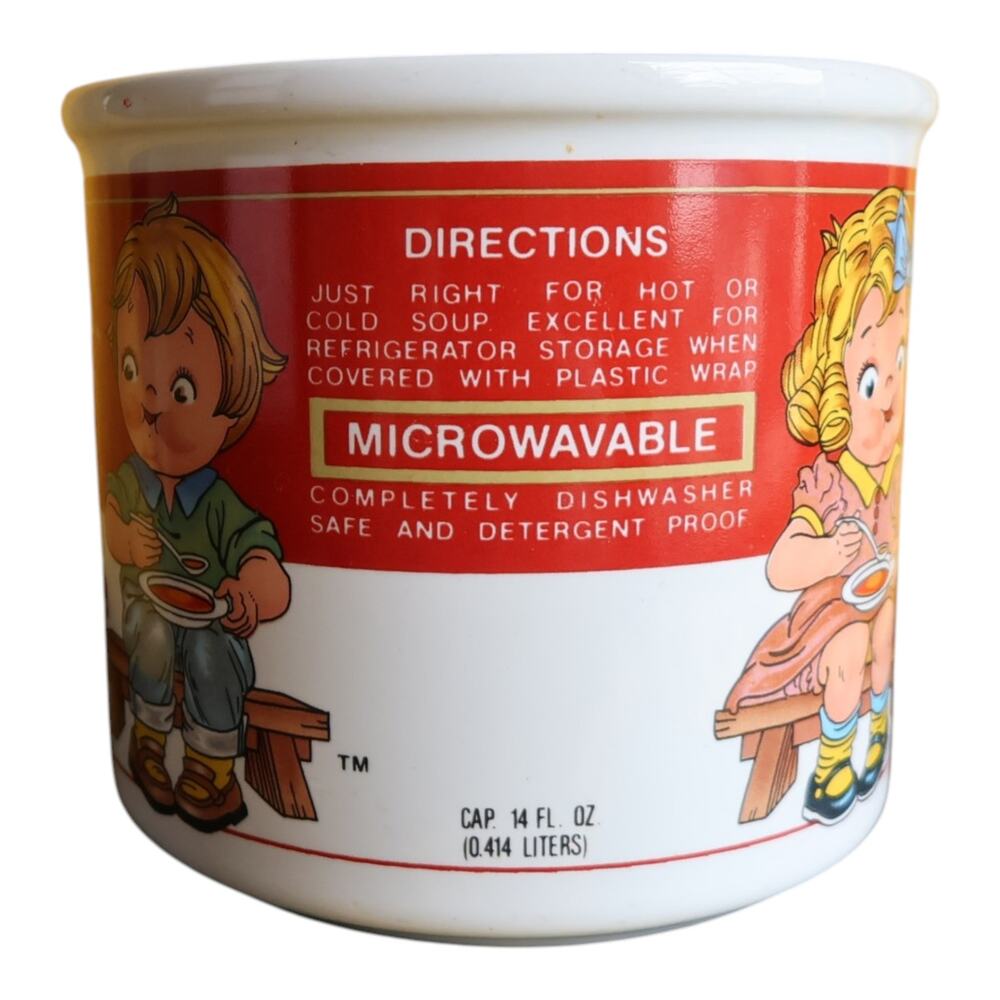 Campbell’s Soup Kids Mug 1999 Westwood 14oz Ceramic Cup M’m M’m Good Vintage - Picture 5 of 8